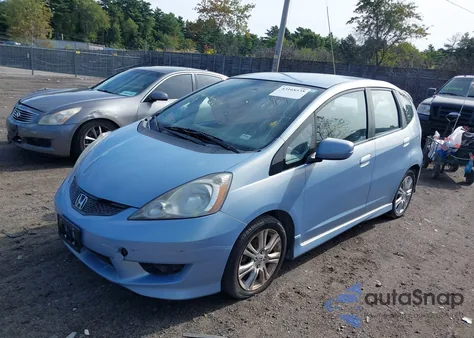 2010 Honda Fit Sport из США, поврежденный, VIN JHMGE8G44AS002281